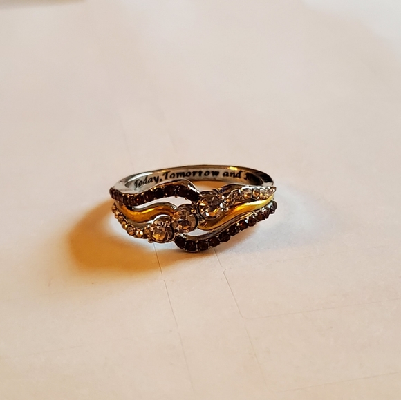 *RARE* Vintage "Today, Tomorrow, and Always" Ring - Picture 3 of 6